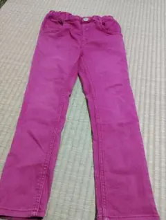 Moujonjon ピンク ロングパンツ 120