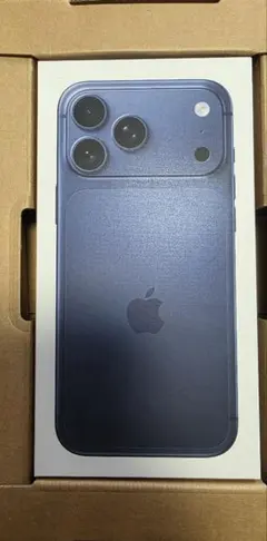 iPhone 17 Pro 256gb SIMフリー 未開封ディープブルー - メルカリ