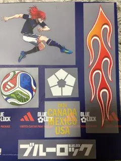 ブルーロック adidas ゼビオ 日本代表 2026 シール 糸師 冴 - メルカリ