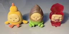 こびとづかん おすわりマスコット4　3種セット