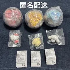 サンリオキャラクターズ　カプセルステッキ、フロッキードール　ガチャ　6点セット