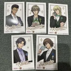 新テニスの王子様　イオンコラボ　チェキ風カード　第二弾　全5種