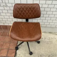 ホームチェア デニーロ キャスター付 昇降式 PUレザー