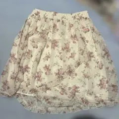 レストローズ 花柄 ミニスカート 姫カジのサムネイル