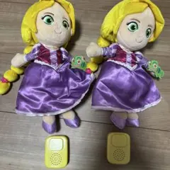 ラプンツェル うたっておしゃべり ぬいぐるみ 2体セット