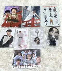 SnowMan　目黒蓮　すのチル　アクスタ　ブロマイド