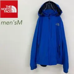 ノースフェイス WINDSTOPPER マウンテンパーカー ブルー メンズM
