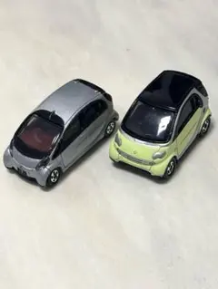トミカ　三菱 i i-MiEV & スマート　フォーツーのサムネイル