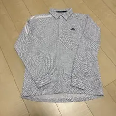 ＊超美品＊adidas アディダス　ゴルフ　GOLF 長袖ポロシャツ　メンズ　M