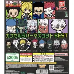 HUNTER×HUNTER カプセルラバーマスコット BEST