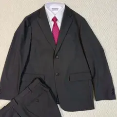 UNIQLO 感動 セットアップ ジャケット L パンツ 88 チャコールグレーのサムネイル