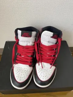 5*n様 ナイキ エアジョーダン1 ブラッドライン　Air Jordan 1 付 Nike Air Jordan 1 Retro High OG 