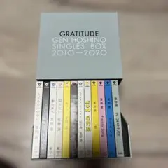 星野源　Gen Hoshino Single Box GRATITUDE