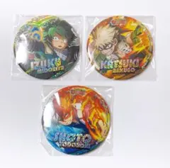 僕のヒーローアカデミア　ヒロアカ　缶バッジ　緑谷　爆豪　轟