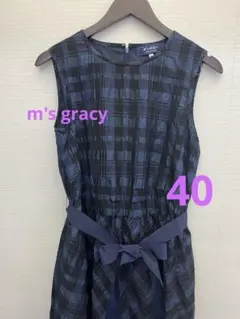 2026年最新】M'S GRACY レディース ノースリーブひざ丈ワンピースの