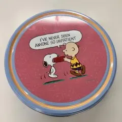 スヌーピー　カルディークッキー空缶　SNOOPY