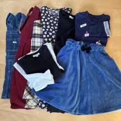 130cm 女の子　8点まとめ売り