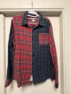 メンズ ネルシャツ