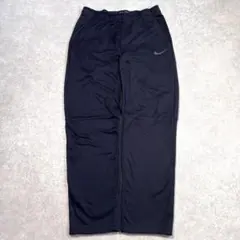 NIKE DRI-FIT ナイキ ワイドトラックパンツ L 黒 裏起毛
