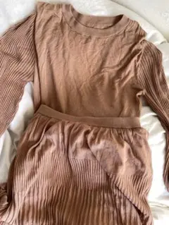 スナイデル　ワンピース　セットアップ　ニット　春コーデ