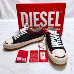 極美品 DIESEL MIXマテリアル ボリュームソール ローカットスニーカーのサムネイル