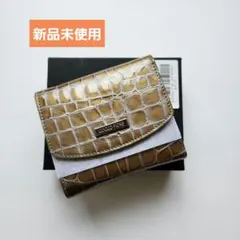 【新品・未使用】COCCO FIORE コッコフィオーレ　三つ折りコンパクト財布のサムネイル