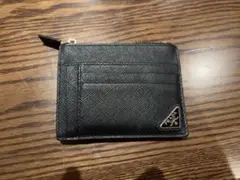 PRADA サフィアーノ トライアングル カードケース フラグメント