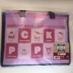 タイトーくじ 侍ジャパン×サンリオキャラクターズ Ｂ賞 クリアトートバッグ