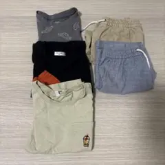 キッズ服 Tシャツとショートパンツセット　おまとめ売り