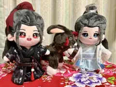 陳情令(魔道祖師)ぬいぐるみ他セット 陳情令公式ぬいぐるみがやって来た、着せ替えてみた① - 笛の音