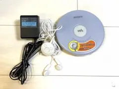 動作確認済　SONY ポータブル　ウォークマン　D-EJ002 紫系のサムネイル