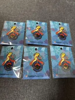 ポケモンセンター　金沢　限定　ミロカロスロゴピンズ　6個セット