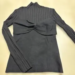 LAGUNAMOONデザインタートルニットフリーサイズ