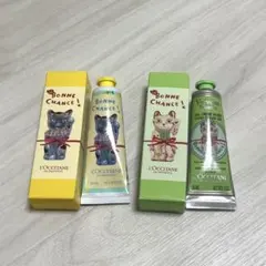 【新品未開封】L'OCCITANE 招き猫ハンドクリーム 2本セットのサムネイル
