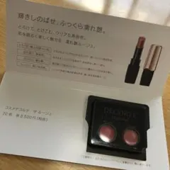 コスメデコルテ　ザ ルージュ　サンプル