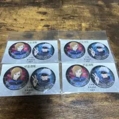呪術廻戦 五条悟&釘崎野薔薇 缶バッジ4セット