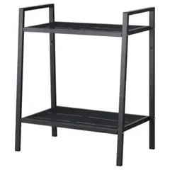 IKEA LERBERG レールベリ シェルフ　ダークグレー, 60x70 cm