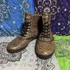 DOLCE&GABBANA レオパード レインブーツ 長靴 ドルガバ ヒョウ柄