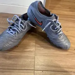 NIKE ティエンポ レジェンド 10 エリート AG グレー オレンジ