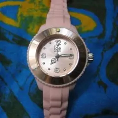 Ice watch ピンク 腕時計(クォーツ) レディース