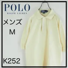 Polo by Ralph Lauren ポロシャツ メンズ M イエロー