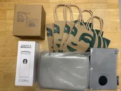 スターバックス　福袋4点セット+ショッパー４枚