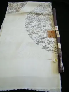 新品 高級 帯揚・帯〆 セット 正絹 未使用 Bｓ1536