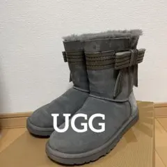 UGG Australia ムートンブーツ　希少サイドリボン
