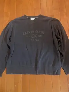 【Calvin Klein Jeans 】 ロゴスウェット　X L