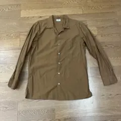 Uniqlo U ブラウン 長袖シャツ M