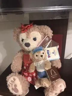 ダッフィー シェリーメイ ぬいぐるみ　Hawaii Aulani限定