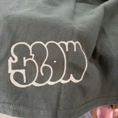 グラフィック Tシャツ カーキ