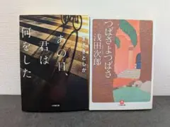 つばさよつばさ/浅田次郎 　あの日、君は何をした/まさきとしか 2冊セット