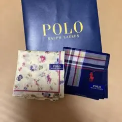 polo ハンカチ2枚セット